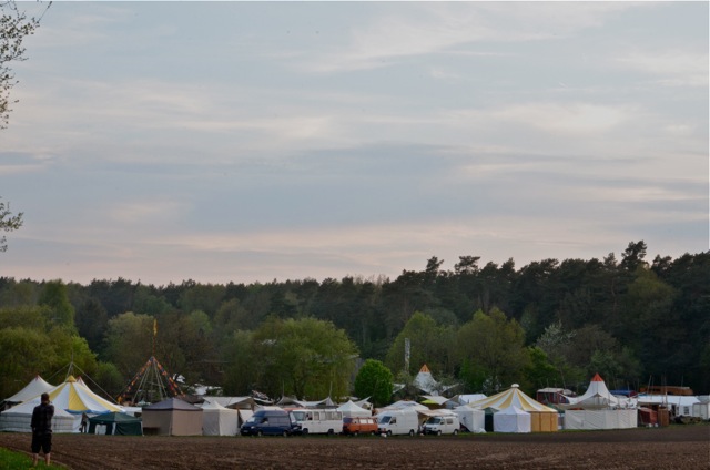 Mützingenta 2013 - Aufbau 08. Mai